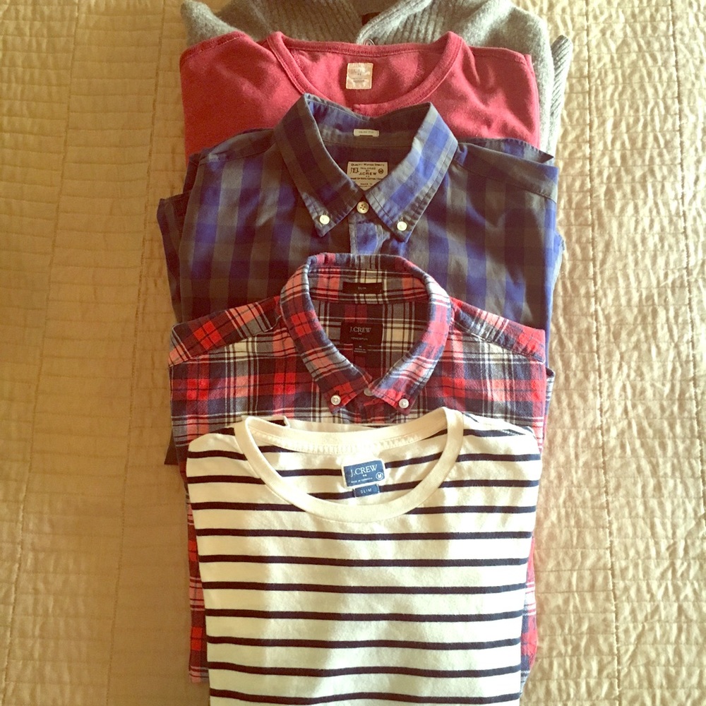 J. Crew Winter Bundle - Sweaters, Henley, Shirts